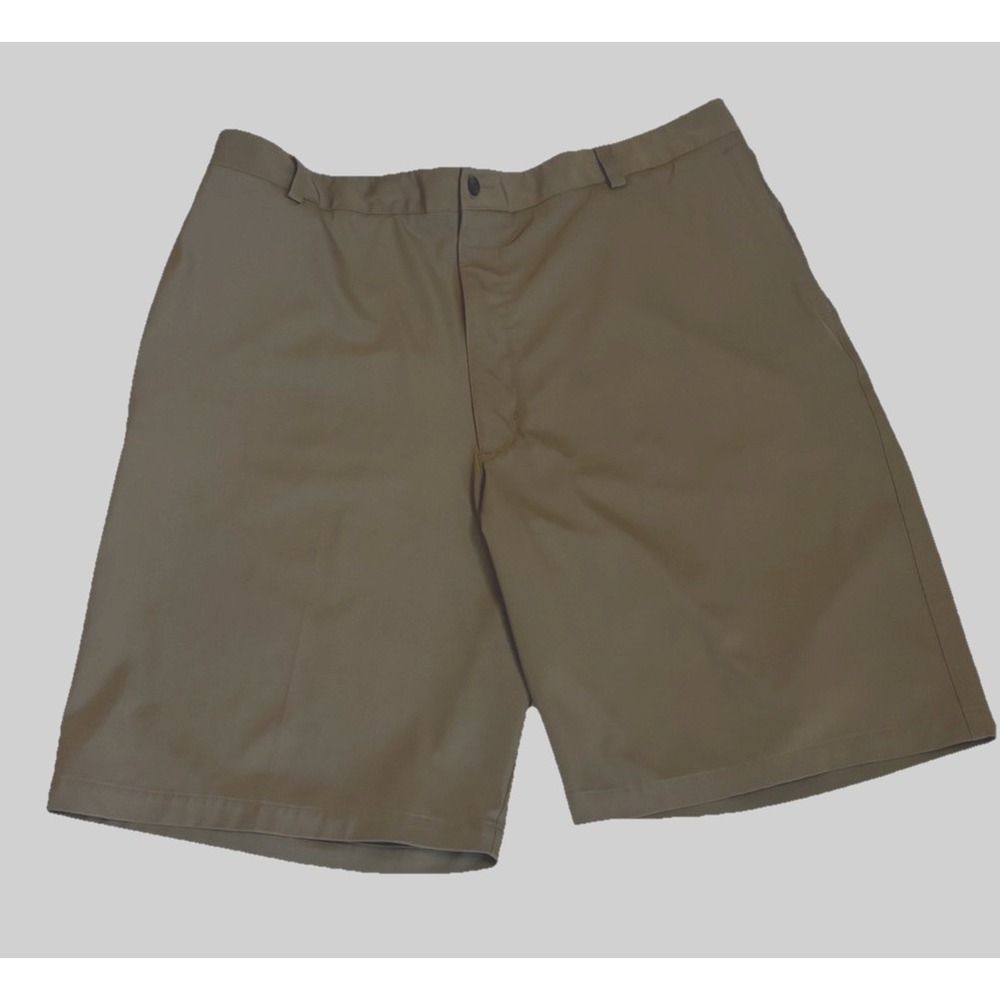 Nike Golf Shorts Men 40 Olive Green Stretch Performance Flat Front Dri-Fit